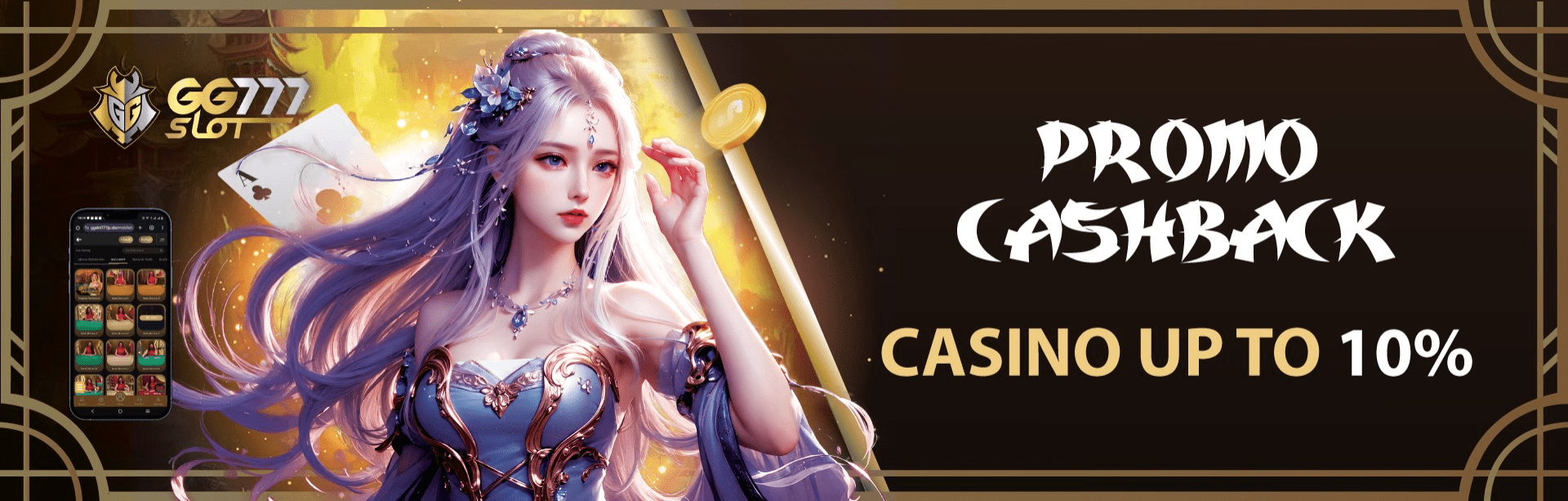 CASHBACK CASINO UP TO 10%